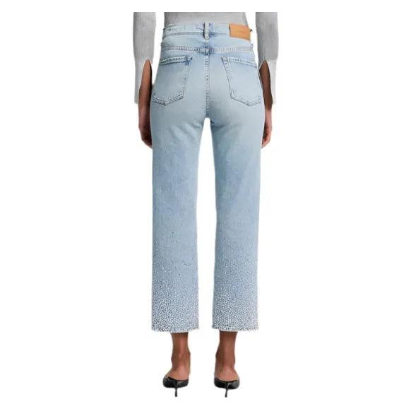 Women's Seven for All Mankind Logan Embellished Stovepipe 7U113C10-JCY - Crazy House Western Wear