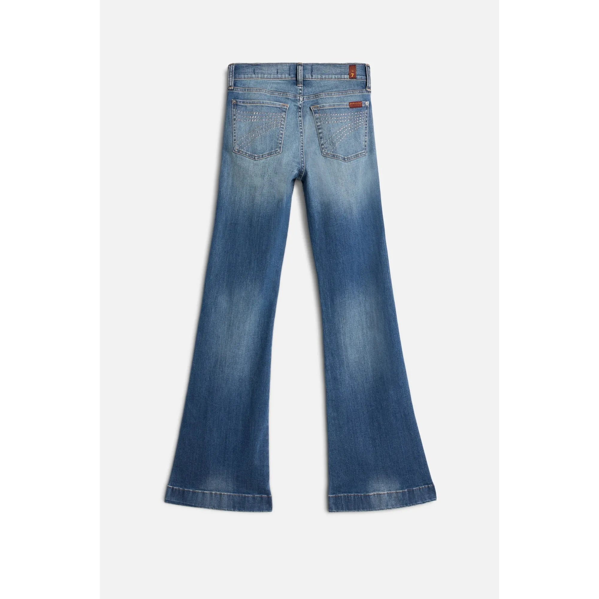 Women's Seven for All Mankind Faded Echo Dojo Slim Illusion Jeans 7U30S44A-3DD