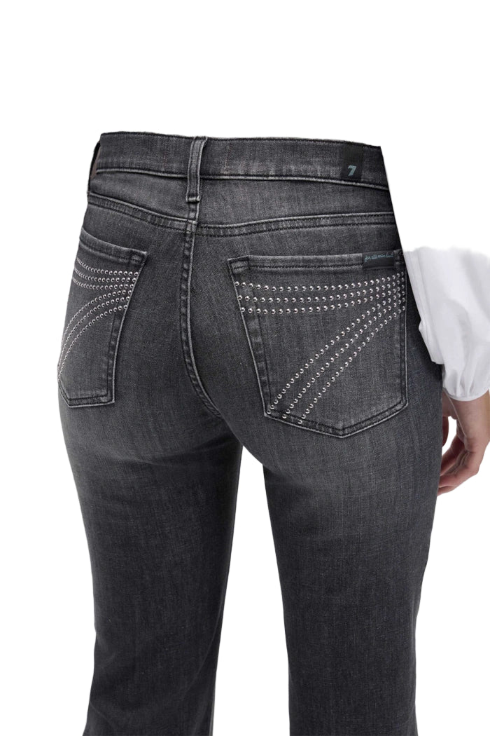 Women's Seven For All Mankind Dojo with 7 Studded in Slim Illusion 7U30TU79-1ZV