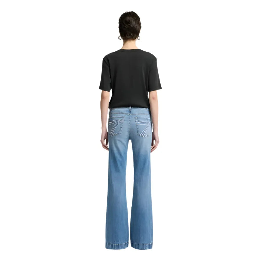 Women's Seven For All Mankind Slim Illusion Tailorless Dojo 7U31044A-1BV - Crazy House Western Wear