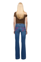 Women's Seven For All Mankind Moonwater Tailorless with Pink Stitch 7U307C12-1ZM