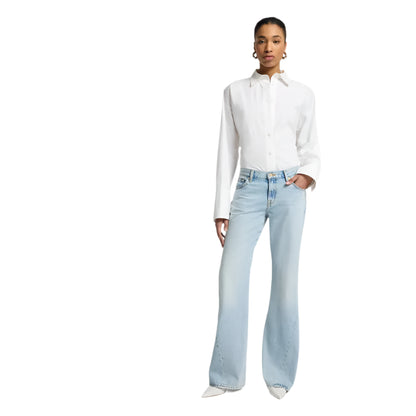 Women's Seven For All Mankind Slim Illusion Twisted Seam Spencer Flare 7U350555-1E6 - Crazy House Western Wear