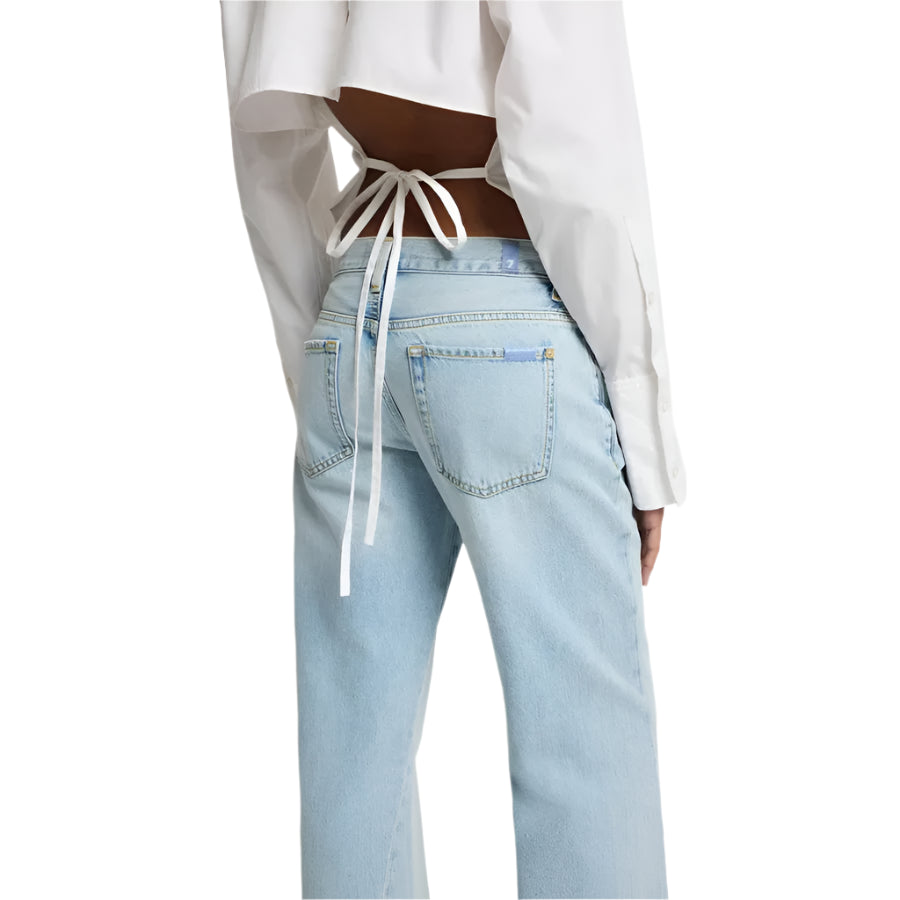 Women's Seven For All Mankind Slim Illusion Twisted Seam Spencer Flare 7U350555-1E6 - Crazy House Western Wear