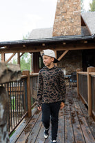 Burlebo Boy's Bendita Camo Thermal Hoodie Y-TH-BITAC