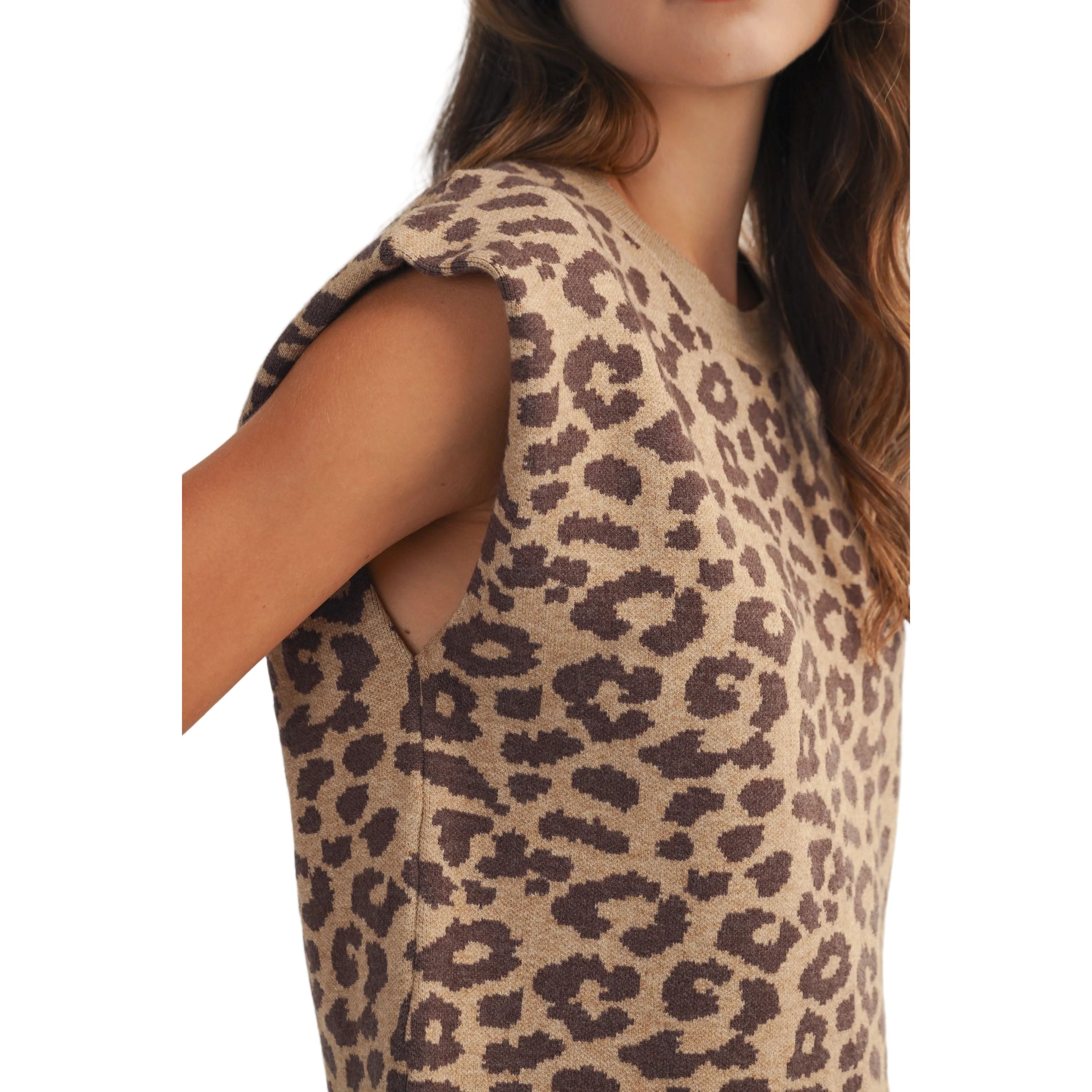 Women's Luxury Leopard Pattern Fashion Tank KT3115-01