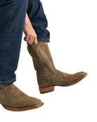 Tecovas Men's Gravel Suede The Doc Horizon Square Toe Boots M10031GRV