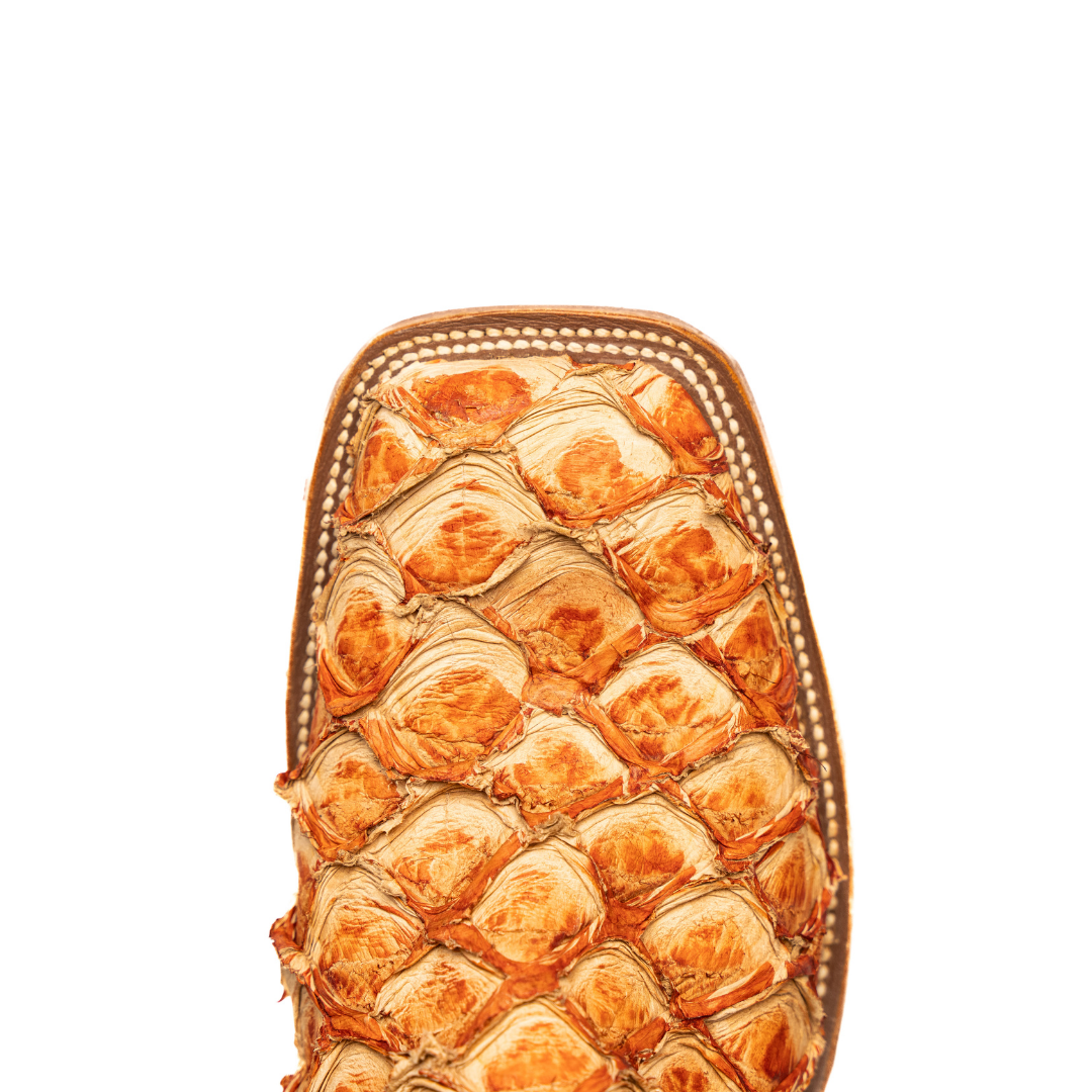 Anderson Bean Cognac Matte Big Bass with 13" Jade Mad Dog Top - Crazy House Western Wear