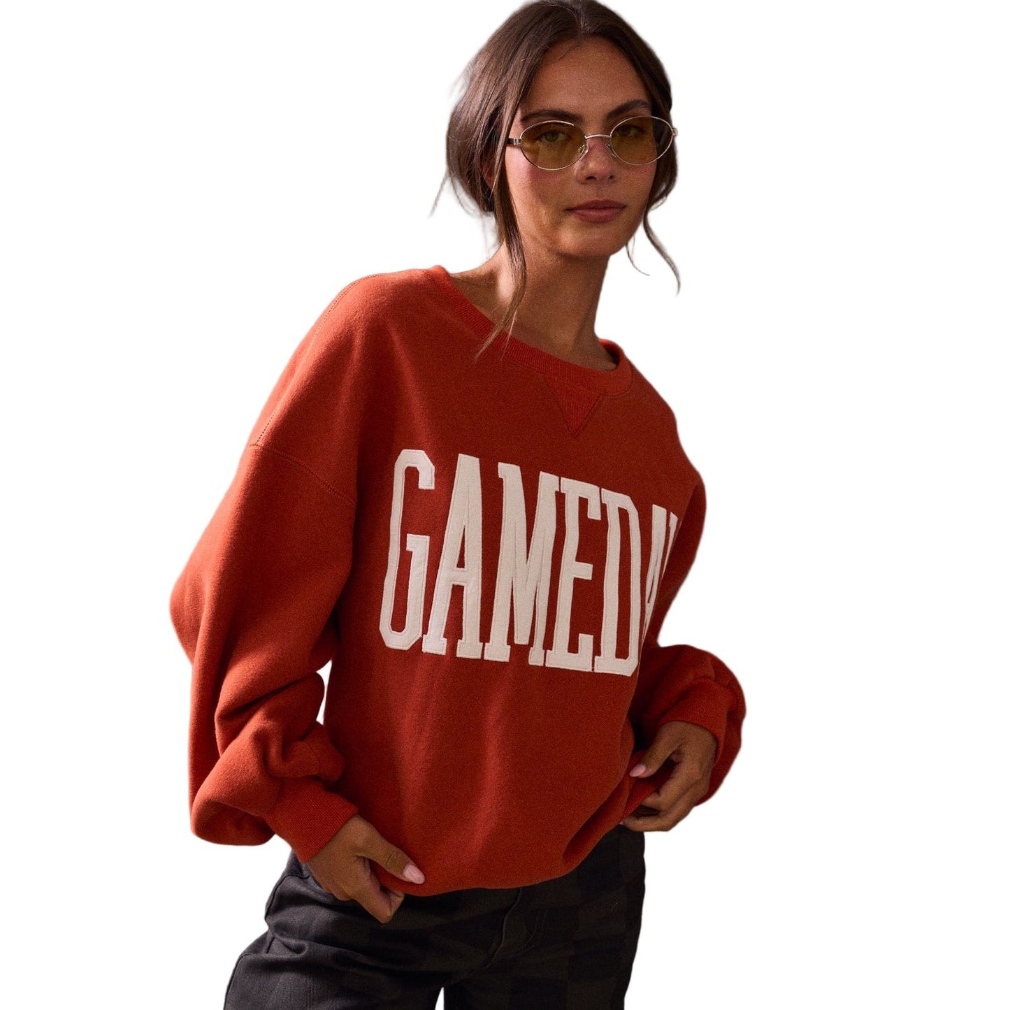 Women's Heather Gameday Sweatshirt PT18777