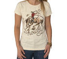 Rodeo Quincy Women's Short Sleeve Howdy Go Lucky T-shirt 