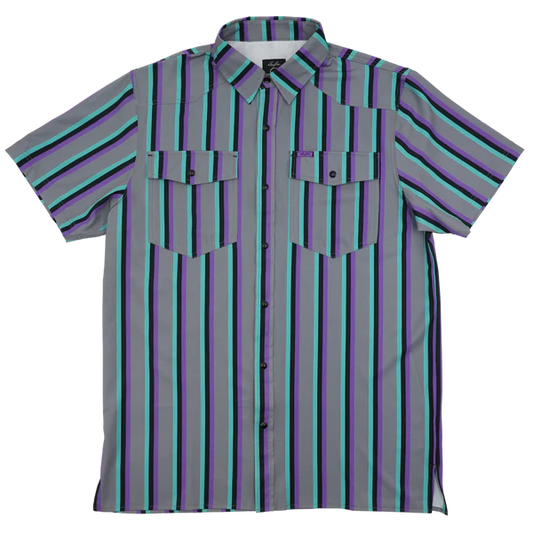 Men's SanJac Retro Short Sleeve Snap Up Shirt COAHUILA-SS-RETRO - Crazy House Western Wear