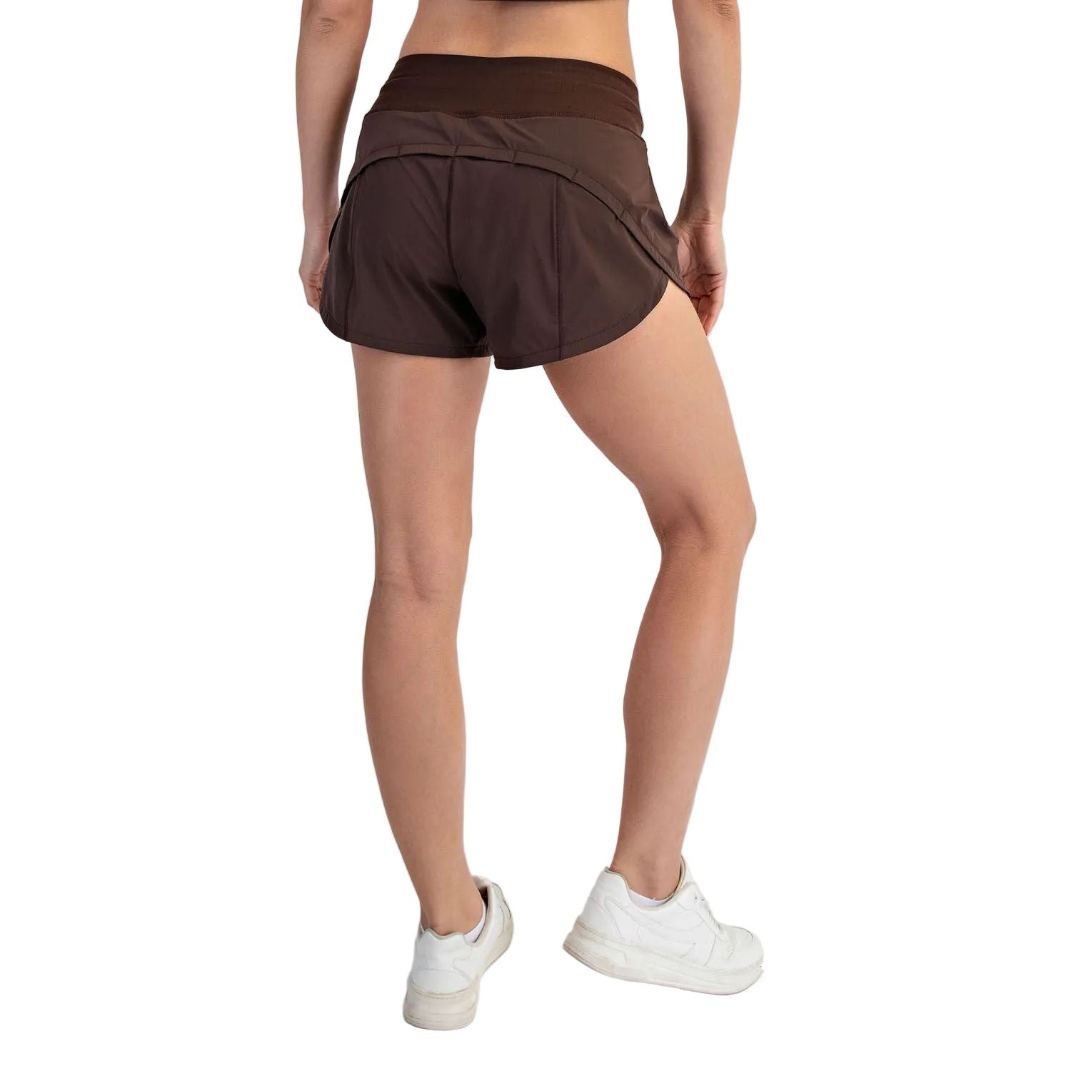 Women's Rae Mode Stretch Woven 2 In 1 Active Shorts P6235