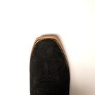 Women's Macie Bean Black Suede Vaquero Boot with 13" M9523 - Crazy House Western Wear