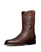 Tecovas Men's Cafe Goat The Earl Round Toe Boots M10002CAF