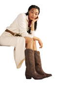 Tecovas Women's Cafe Goat The Annie Snip toe Boots W20007CAF