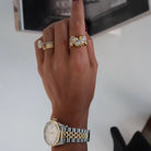 Women's Gold Lola Water Resistant Ring 