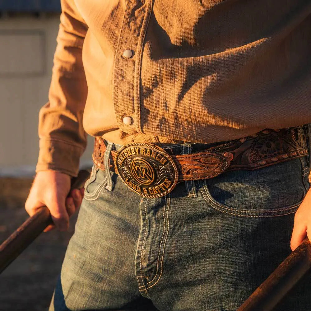 Men's Montana Silversmiths Classic Whiskey Ranch Buckle A1022WR