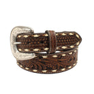 Ariat Men's Brown Floral Laced Belt 