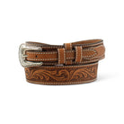 Men's Ariat Tooled Ranger Belt A1039702 - Crazy House Western Wear