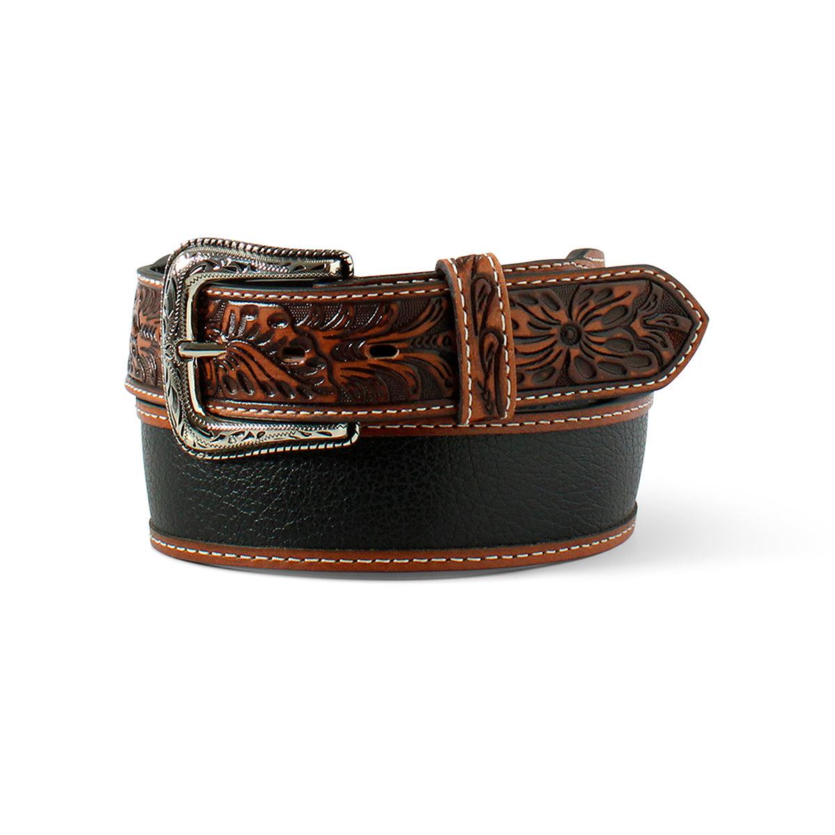 Men's Ariat Tooled Belt A1040101 - Crazy House Western Wear