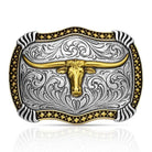 Men's Montana Silversmiths Longhorn Legacy Buckle A1072P