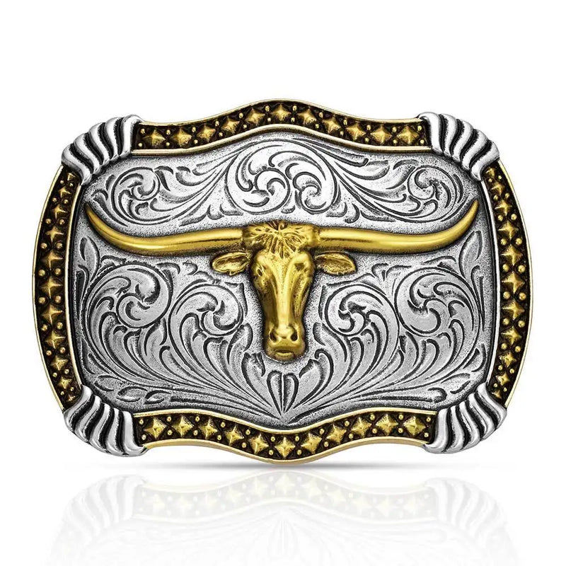 Men's Montana Silversmiths Longhorn Legacy Buckle A1072P