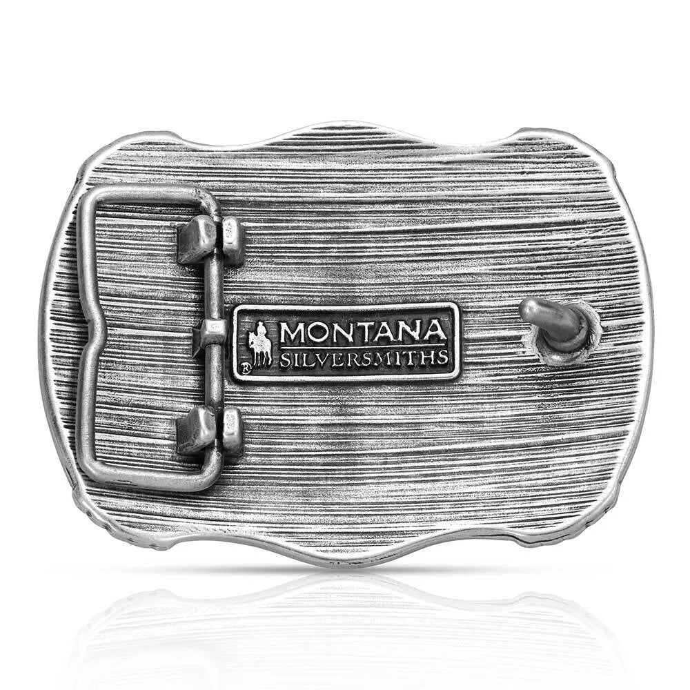 Men's Montana Silversmiths Longhorn Legacy Buckle A1072P – Crazy
