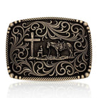 Men's Montana Silversmiths Surrounded by Faith Buckle A1076C