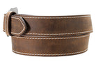 Ariat Women's Brown Leather Belt with Heavy Stitch Edge A1523402