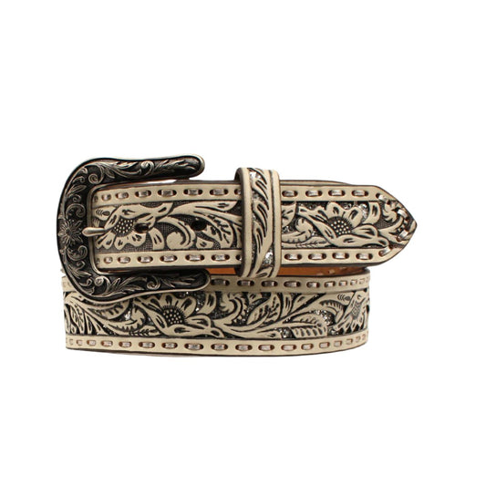 Ariat Floral Glitter Belt - Crazy House Western Wear