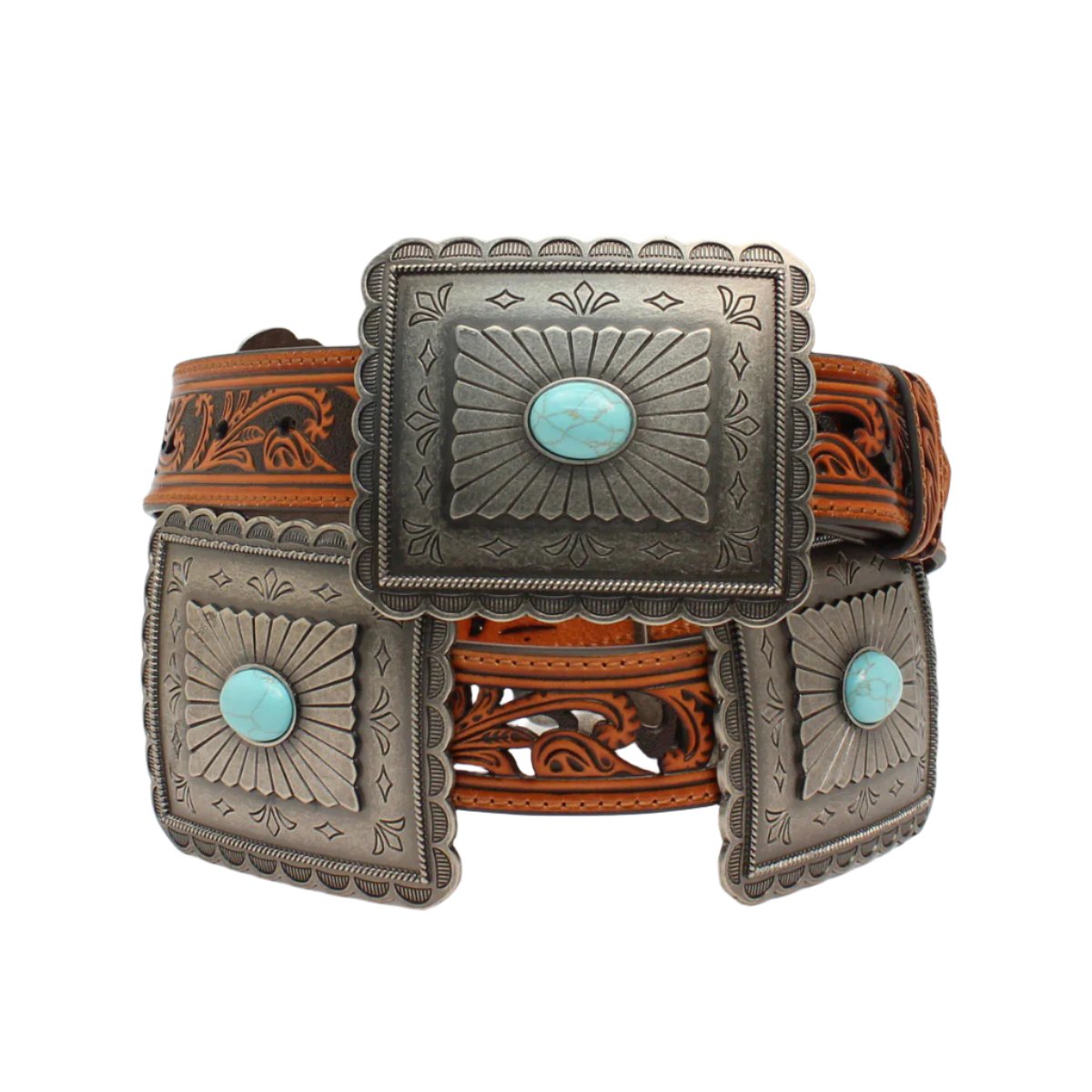 Ariat Large Concho Belt - Crazy House Western Wear