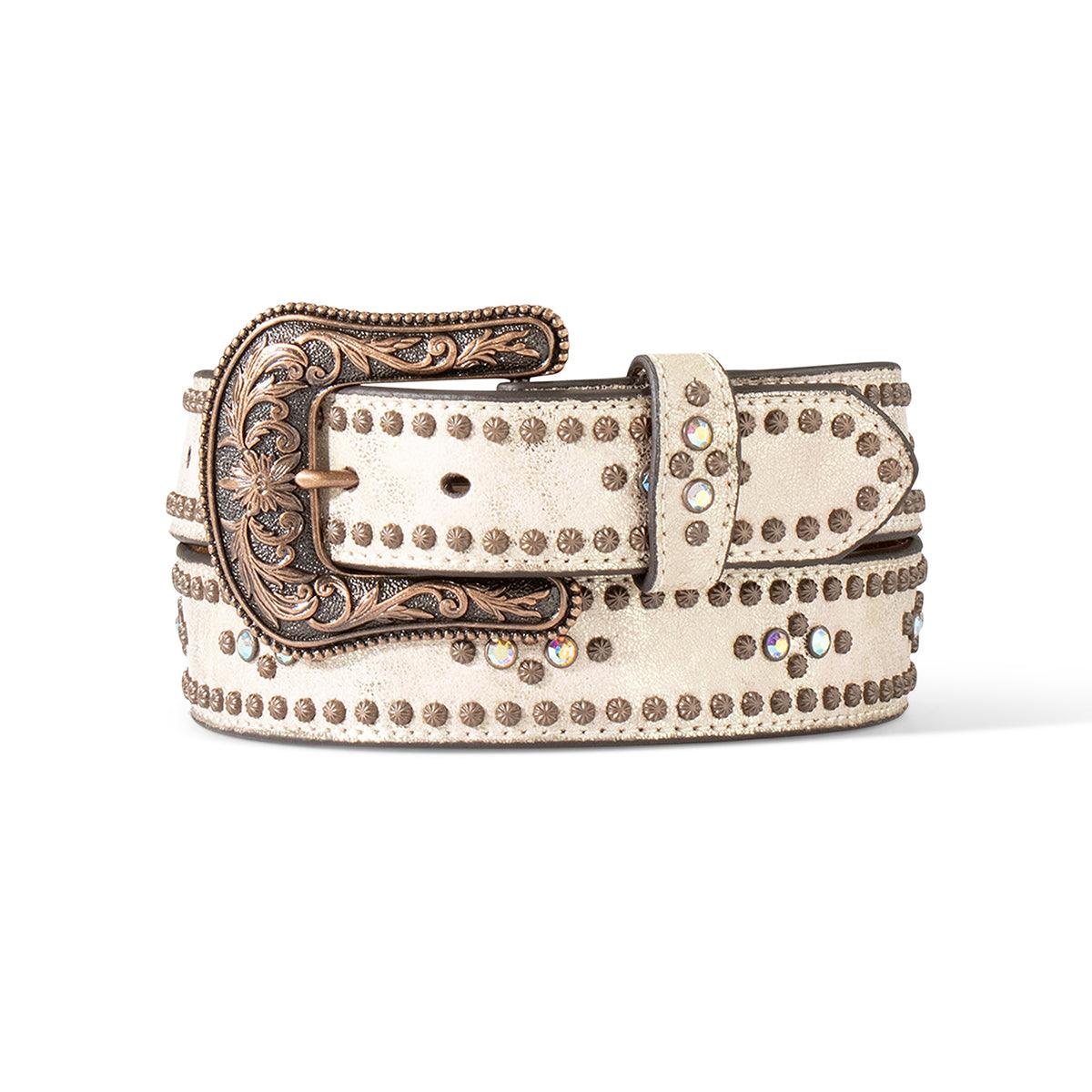 Women's Ariat Studded Accent Belt A15662216 - Crazy House Western Wear