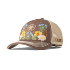 Women's Ariat Brown Embroidered Cap A300085302