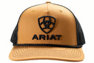 Men's Ariat Tan Cap with Embroidered 3D Ariat Logo A300090008
