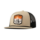 Men's Ariat Khaki and Black Mesh Snapback with Patch A3000914146