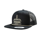 Men's Ariat Black Cap with Boot Stitching A300092201