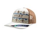 Women's Ariat Khaki Mesh Printed Snapback A3000933146