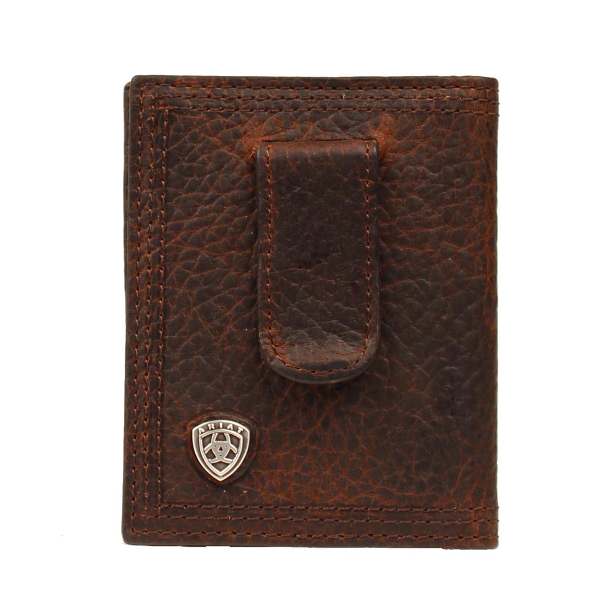 Men's Ariat Distressed Leather Money Clip A35124282 - Crazy House Western Wear