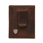 Men's Ariat Distressed Leather Money Clip A35124282 - Crazy House Western Wear