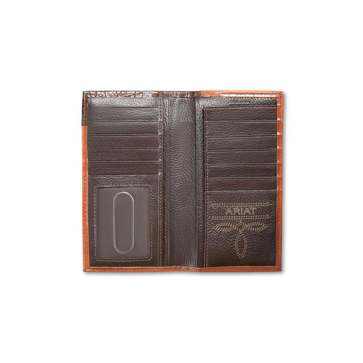 Men's Ariat Tooled Leather with Concho Wallet A3516208 - Crazy House Western Wear