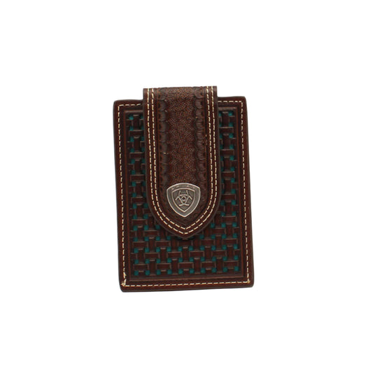Men's Ariat Brown Money Clip A3542733 - Crazy House Western Wear