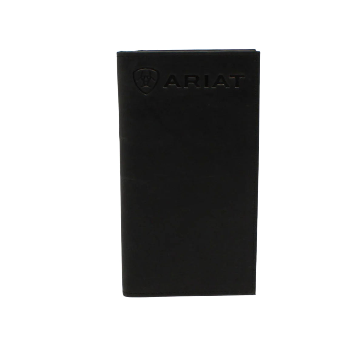 Men's Ariat Black Rodeo Style Genuine Leather Wallet A3548601 - Crazy House Western Wear