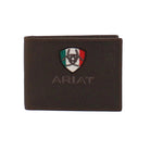 Men's Ariat Brown Bifold Rodeo Style Wallet A35493282 - Crazy House Western Wear