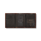Men's Ariat Brown Trifold Ariat Logo Wallet A3550102 - Crazy House Western Wear