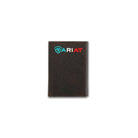 Men's Ariat Rowdy Brown Trifold Ariat Logo Wallet A35508282 - Crazy House Western Wear