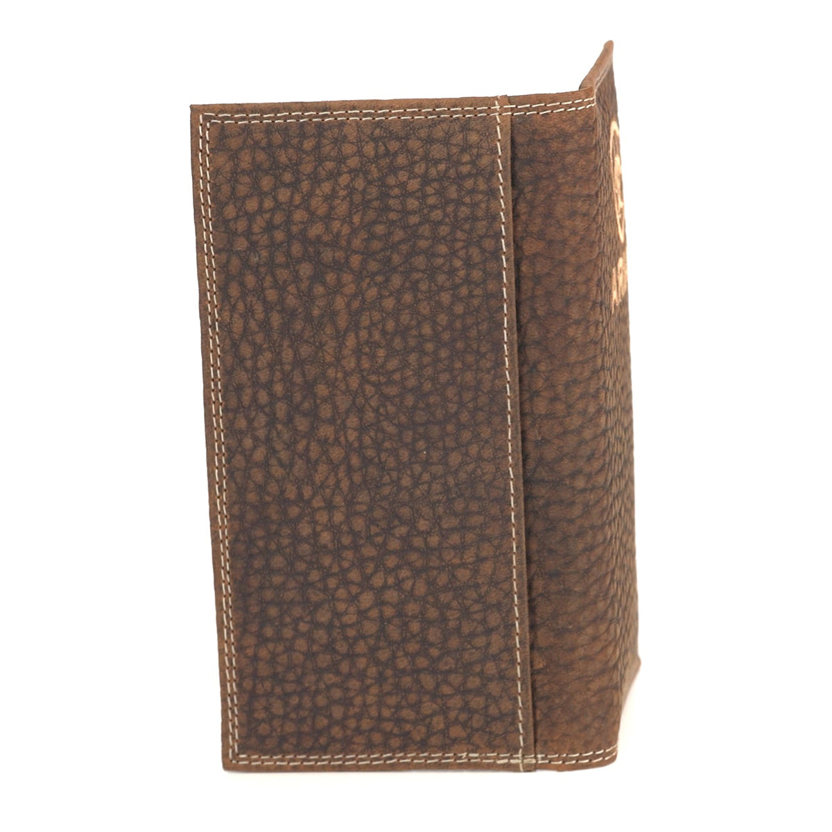 Ariat Men's Rodeo Bull Hide Brown Leather Wallet A3555902