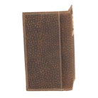 Ariat Men's Rodeo Bull Hide Brown Leather Wallet A3555902