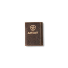 Ariat Men's Trifold Bull Hide Embroidered Wallet A3556102