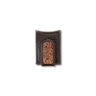 Men's Ariat Medium Brown Genuine Leather Wallet A3557444 - Crazy House Western Wear