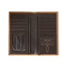 Men's Ariat Brown Rodeo Style Wallet A3559102 - Crazy House Western Wear