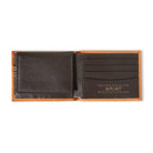 Men's Ariat Natural Color Wallet Floral Design 100% Leather A3559848 - Crazy House Western Wear